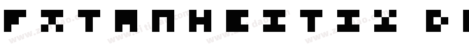 FZTanHeiTiS DemiBold字体转换